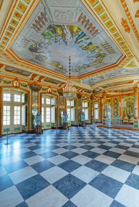 The Ambassadors Room, Queluz National Palace, Queluz, Lisbon, Portugal