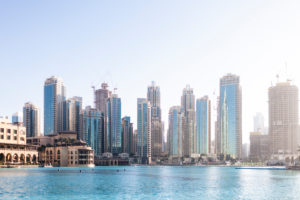 Dubai skyscrapers 