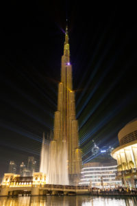 Dubai, Burj Khalifa lasershow