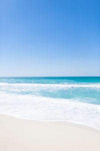 Dubai beach at Persian Gulf