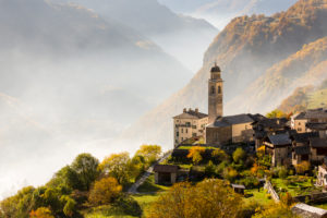 Autumn in the Swiss Bergell Autumn in the Swiss Bergell