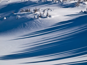 Winter scenery in the alps Winter scenery in the alps