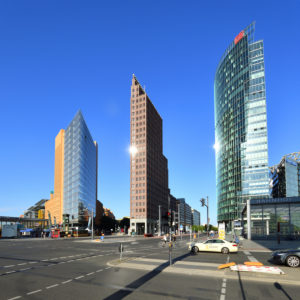 Germany, Berlin, Tiergarten district, Postdamer Platz (Potsdam Square) Germany, Berlin, Tiergarten district, Postdamer Platz (Potsdam Square)