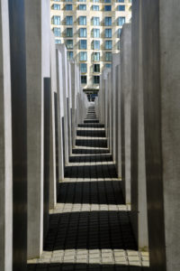 Germany, Berlin, Mitte district, Holocaust Mahnmal / Holocaust Memorial for victims of the Holocaust by the architect Peter Eisenmann Germany, Berlin, Mitte district, Holocaust Mahnmal / Holocaust Memorial for victims of the Holocaust by the architect Peter Eisenmann