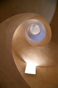 France, Haut Rhin, Alsace Wine Route, Colmar, Unterlinden Museum, staircase France, Haut Rhin, Alsace Wine Route, Colmar, Unterlinden Museum, staircase
