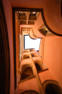 France, Rhone, Lyon, historical site listed as World Heritage by UNESCO, Vieux Lyon (Old Town), traboule (small passageway) connecting the 6 rue des Trois Maries to the 27 rue Saint Jean France, Rhone, Lyon, historical site listed as World Heritage by UNESCO, Vieux Lyon (Old Town), traboule (small passageway) connecting the 6 rue des Trois Maries to the 27 rue Saint Jean