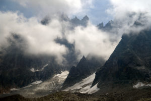 France, Haute Savoie, Chamonix Mont Blanc, Mont Blanc range, Grandes Jorasses (4208m) France, Haute Savoie, Chamonix Mont Blanc, Mont Blanc range, Grandes Jorasses (4208m)