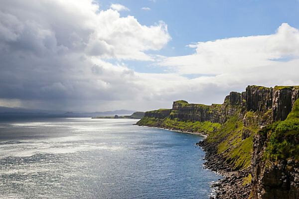 Bildagentur Mauritius Images England Schottland Innere Hybriden Isle Of Skye Kilt Rock