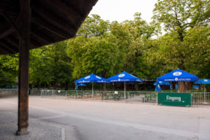 Beer garden, Chinese tower, Munich, English garden, end of lockdown, distance, Beer garden, Chinese tower, Munich, English garden, end of lockdown, distance,