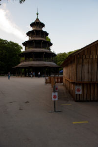 Beer garden, Chinese tower, Munich, English garden, end of lockdown, distance, Beer garden, Chinese tower, Munich, English garden, end of lockdown, distance,
