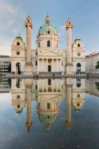 St. Charles's Church, Charles' Square, 4th district Wieden, Vienna, Austria St. Charles's Church, Charles' Square, 4th district Wieden, Vienna, Austria