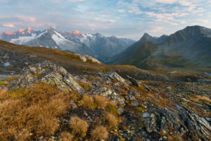 Col de Fenêtre, Mont Dolent, Wallis, Schweiz Col de Fenêtre, Mont Dolent, Wallis, Schweiz