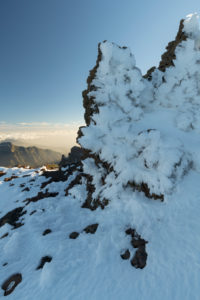 Eisformationen am Roque de los Muchachos, Insel La Palma, Kanarische Inseln, Spanien Eisformationen am Roque de los Muchachos, Insel La Palma, Kanarische Inseln, Spanien