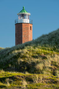Lighthouse Quermarkenfeuer Rotes Kliff, Sylt, Schleswig-Holstein, Germany Lighthouse Quermarkenfeuer Rotes Kliff, Sylt, Schleswig-Holstein, Germany