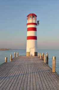 Lighthouse in Podersdorf am See, Neusiedlersee, Burgenland, Austria Lighthouse in Podersdorf am See, Neusiedlersee, Burgenland, Austria