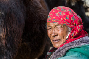 People on the Markha Valley Trek, Nemaling People on the Markha Valley Trek, Nemaling