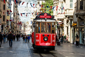 Turkey, Istanbul, Istikal Caddesi