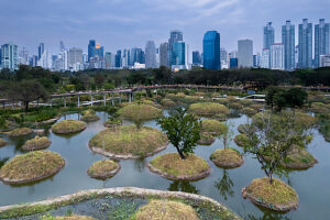 Thailand, Bangkok, the Benchakitty Park