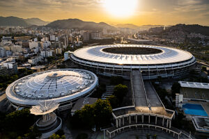 Brazil, Rio de Janeiro, the Maracana Stadium