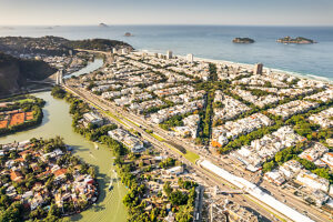 Brazil, Rio de Janeiro, the noble district of Tijuca