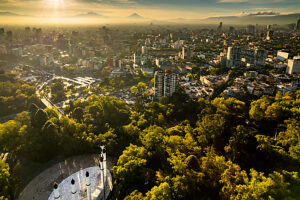 Mexico, Mexico City, City view