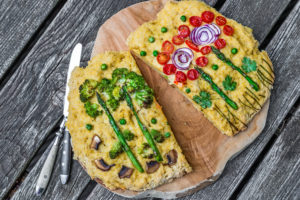 Kunstvoll verzierte Foccacia - Foccacia Garden Kunstvoll verzierte Foccacia - Foccacia Garden