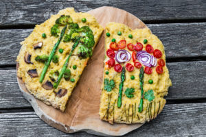 Kunstvoll verzierte Foccacia - Foccacia Garden Kunstvoll verzierte Foccacia - Foccacia Garden