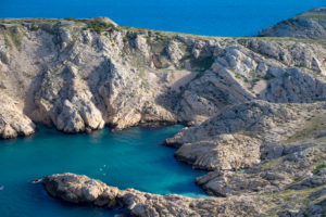 Landscape in the illes de Frioul in front of Marseille France Europe Landscape in the illes de Frioul in front of Marseille France Europe