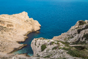 Landscape in the illes de Frioul in front of Marseille France Europe Landscape in the illes de Frioul in front of Marseille France Europe