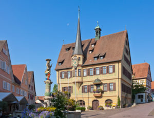 Deutschland, Baden-Württemberg, Bietigheim-Bissingen, Rathaus Deutschland, Baden-Württemberg, Bietigheim-Bissingen, Rathaus