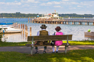 Deutschland, Bayern, Bernau, Chiemsee Deutschland, Bayern, Bernau, Chiemsee