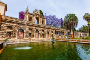 Europa, Spanien, Andalusien, Sevilla, Alcázar, Reales Alcázares de Sevilla, Garten, Park Europa, Spanien, Andalusien, Sevilla, Alcázar, Reales Alcázares de Sevilla, Garten, Park