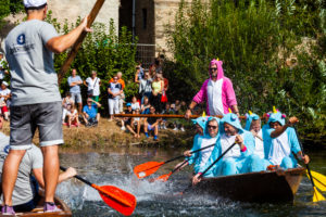 Europa, Deutschland, Baden-Württemberg, Besigheim, Winzerfest, Fischerstechen Europa, Deutschland, Baden-Württemberg, Besigheim, Winzerfest, Fischerstechen