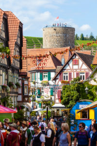 Europa, Deutschland, Baden-Württemberg, Besigheim, Altstadt, Winzerfest Europa, Deutschland, Baden-Württemberg, Besigheim, Altstadt, Winzerfest