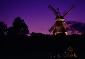 Wallmühle in Bremen bei Nacht Wallmühle in Bremen bei Nacht