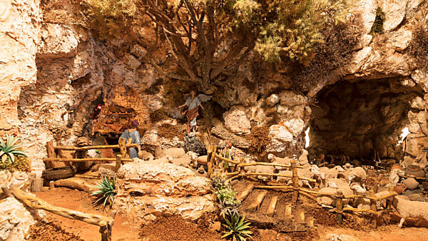 Belen, Museum, Nativity Scene, Arcos de la Frontera, Andalusia, Spain, Europe