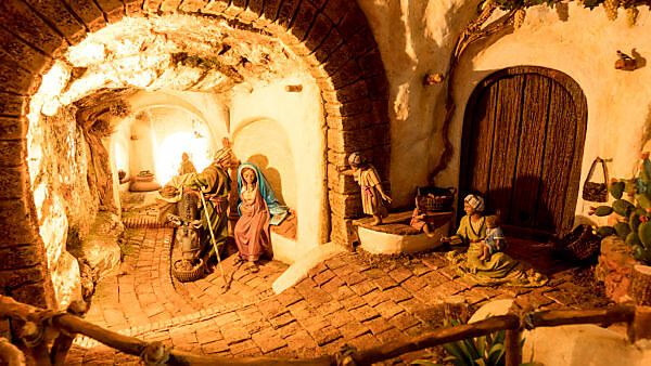 Belen, Museum, Nativity Scene, Arcos de la Frontera, Andalusia, Spain, Europe Belen, Museum, Nativity Scene, Arcos de la Frontera, Andalusia, Spain, Europe