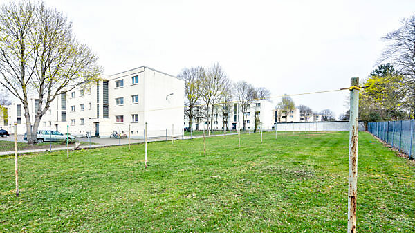 St. Georg Garten, Bauhaus, Baudenkmal, Architektur, OttoHaesler, Herbst, Celle, Niedersachsen, Deutschland, Europa St. Georg Garten, Bauhaus, Baudenkmal, Architektur, OttoHaesler, Herbst, Celle, Niedersachsen, Deutschland, Europa