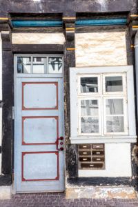 Facade, Front Door, Window, Truss, Wolfenbüttel, Lower Saxony, Germany, Europe