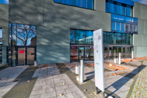 Mensa, Bauhausgebäude Dessau, Bauhaus, Dessau-Roßlau, Sachsen-Anhalt, Deutschland, Architektur, Hausansicht, Mensa, Bauhausgebäude Dessau, Bauhaus, Dessau-Roßlau, Sachsen-Anhalt, Deutschland, Architektur, Hausansicht,