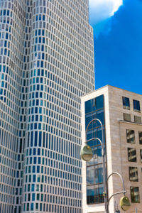 Upper West, high-rise building, architecture, Breitscheidplatz, Charlottenburg, Berlin, Germany Upper West, high-rise building, architecture, Breitscheidplatz, Charlottenburg, Berlin, Germany
