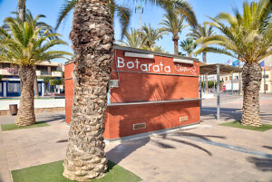 Paseo Maritimo, house facade, house view, architecture, Santiago de Ribera, Mar Menor, autonomous region of Murcia, Spain,