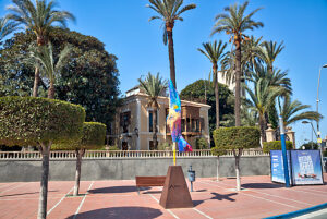 Paseo Maritimo, house facade, house view, architecture, Santiago de Ribera, Mar Menor, autonomous region of Murcia, Spain,