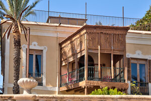 House facade, house view, architecture, town tour, Santiago de Ribera, Mar Menor, autonomous region of Murcia, Spain,