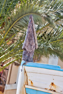 San Anton, 1916, Boat wall, still life, Santiago de Ribera, Mar Menor, autonomous region of Murcia, Spain,