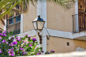House facade, house view, architecture, town tour, Santiago de Ribera, Mar Menor, autonomous region of Murcia, Spain,