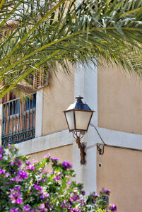House facade, house view, architecture, town tour, Santiago de Ribera, Mar Menor, autonomous region of Murcia, Spain,