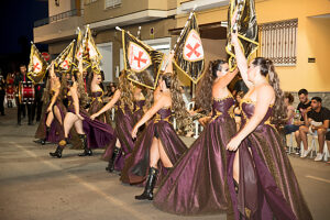Moros y Cristianos, Fiesta, amateur actors, Desfile, parade, Santomera, Autonomous Community of Murcia, Spain,