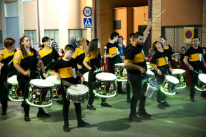 Moros y Cristianos, fiesta, drummers, desfile, parade, Santomera, Autonomous Community of Murcia, Spain,