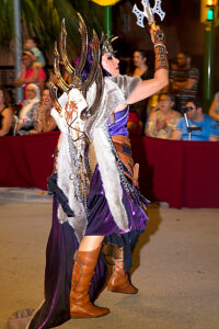 Moros y Cristianos, Fiesta, amateur actors, Desfile, parade, Santomera, Autonomous Community of Murcia, Spain,